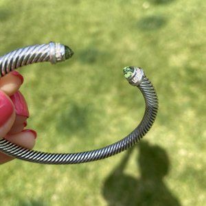 David Yurman Bracelet Prasiolite & Diamond